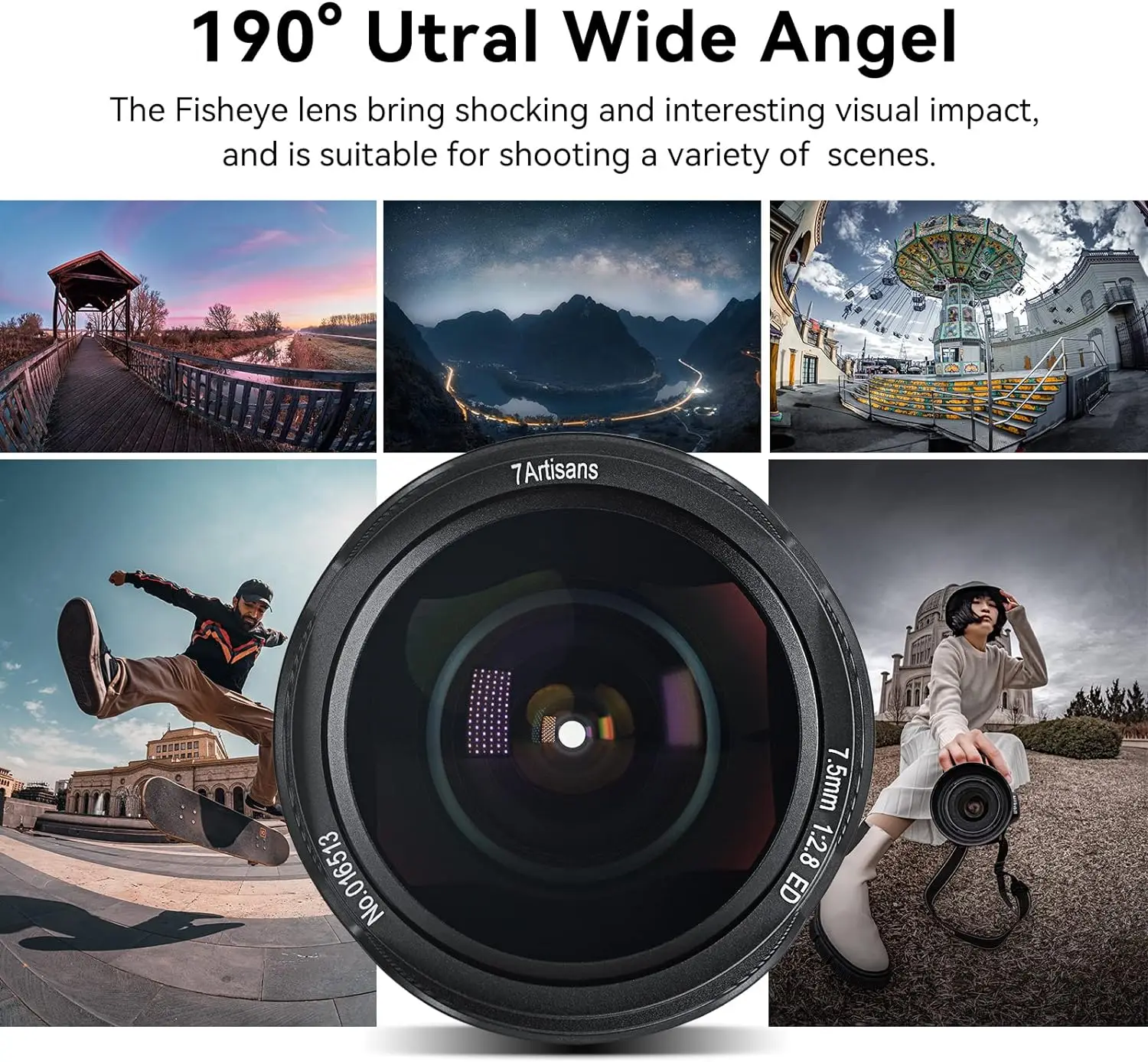 7artisans Mark II Ultra Wide-Angle Fisheye Manual Lens
