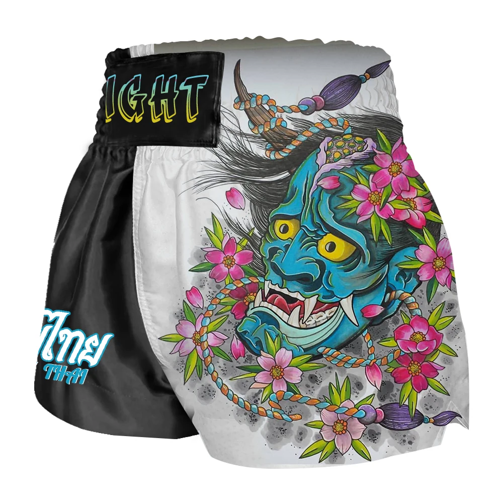 Muay Thai Fighting Shorts,MMA Shorts Clothing Training Fighting Shorts Brazilian Jiu-Jitsu Adult Kids