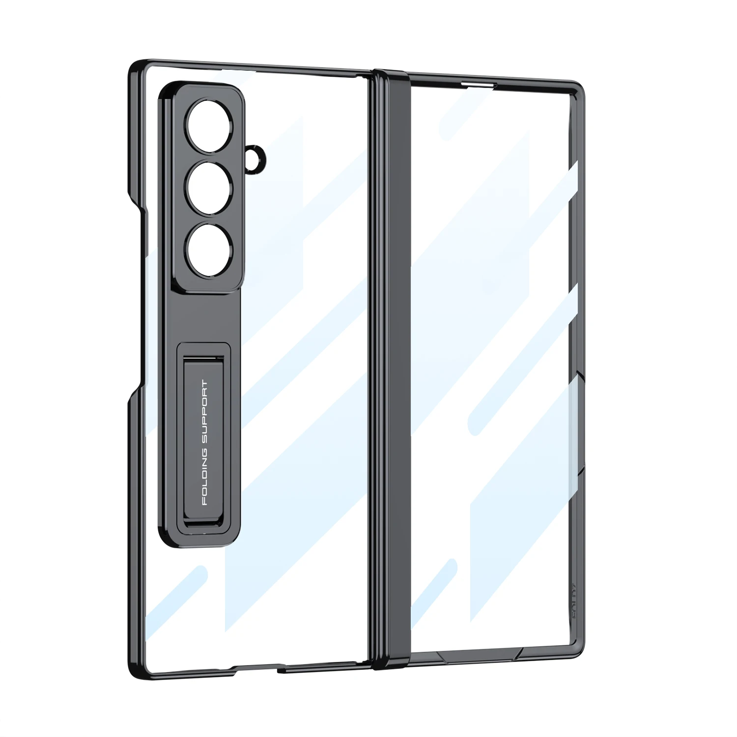 غلاف حماية شفاف مغناطيسي متوافق مع Samsung Galaxy...