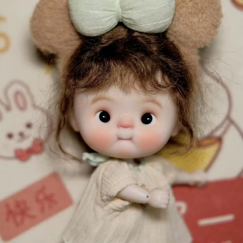 DOLL 1/12 ob Qbaby Ob11 Diandi Dianbro 퍼피 걸 후후 블라이스 ACGN 애니메이션 레진 바디몰드 DIY 장난감 스팟 메이크업