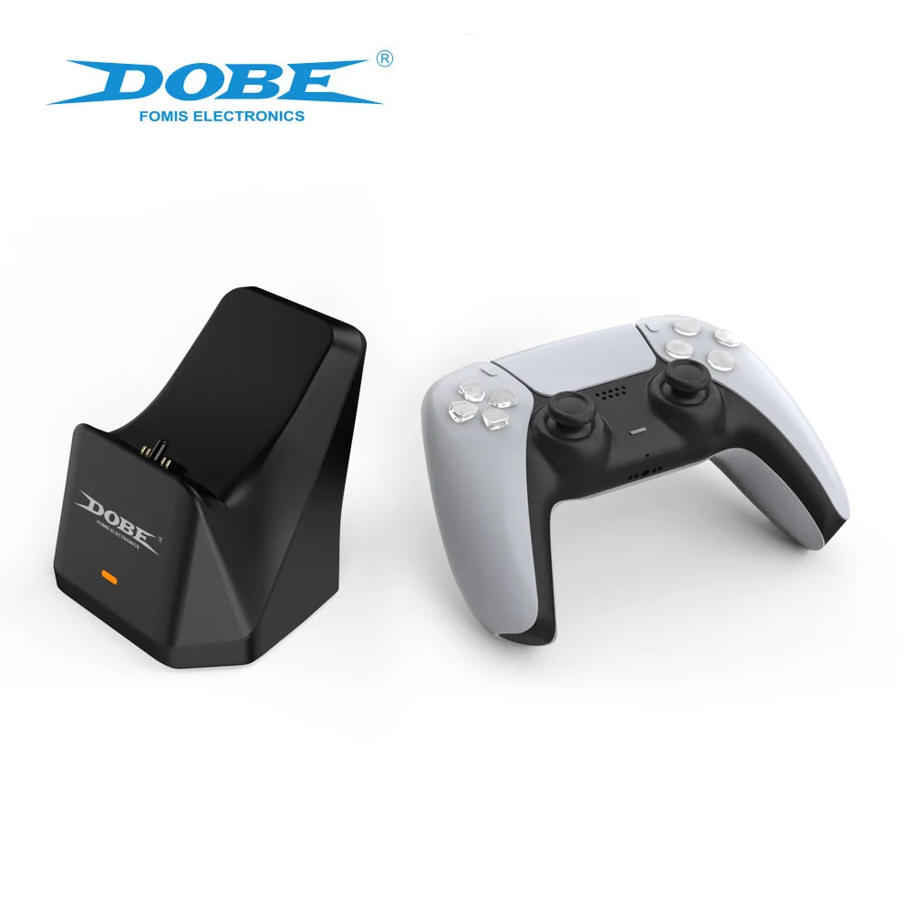 PS5 게임 컨트롤러용 싱글 시트 충전 거치대, P5 무선 블루투스 컨트롤러 충전기, PS5 핸들 시트 고속 충전