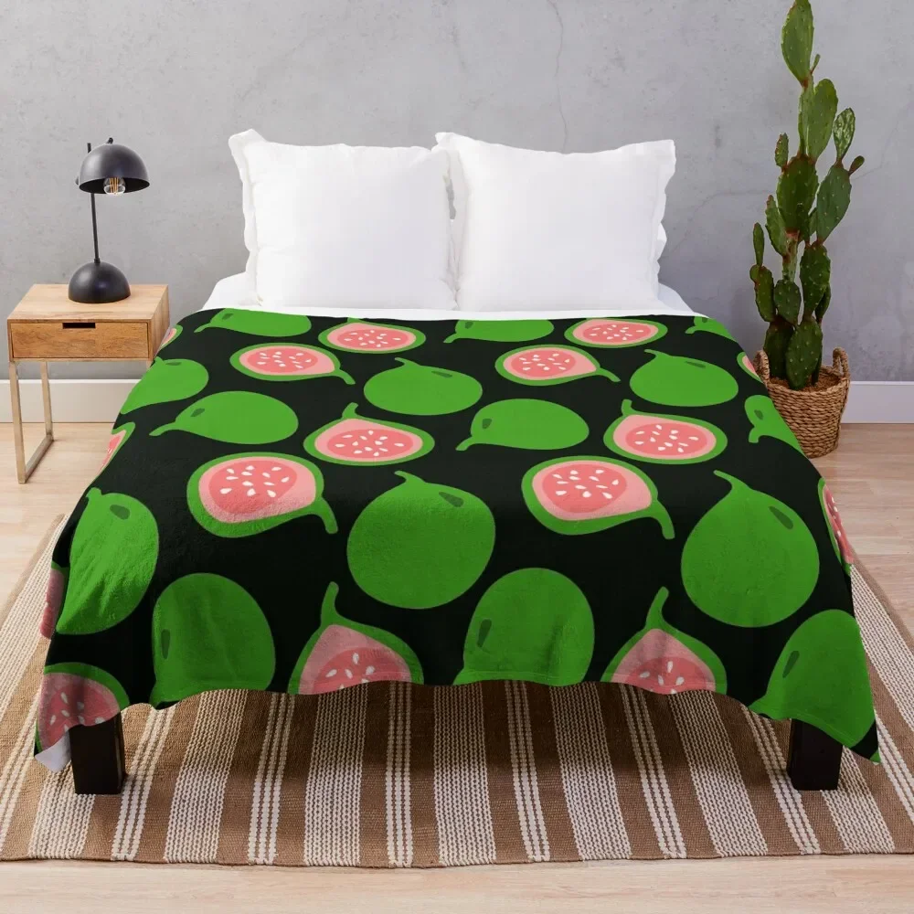 

fig Throw Blanket Summer Beddings Hair Soft Big Blankets