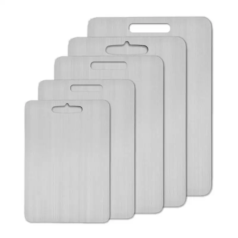 Cutting Board Double-Sided Titanium Cutting Board for Home Kitchen Cooking Outdoor Chopping Board Kneading Camping Cookware Cutting Mat