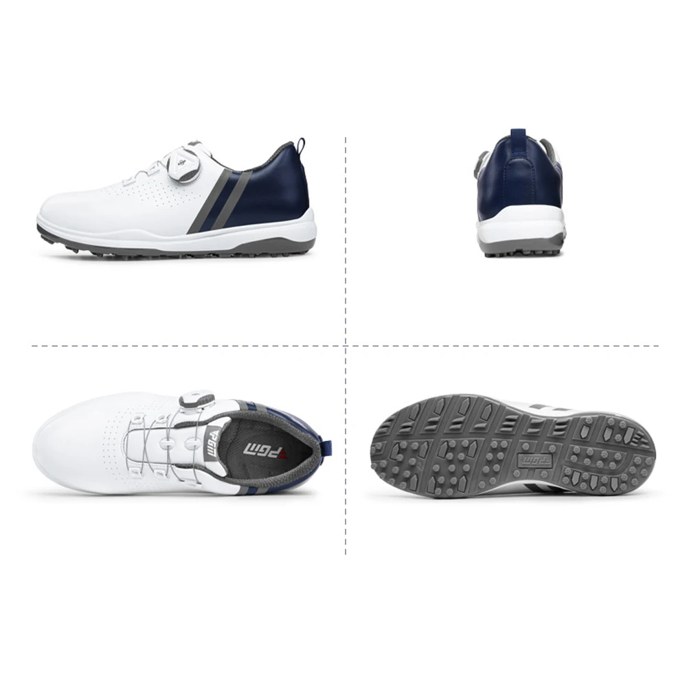 PGM Golf Women Shoes Waterproof Anti-skid Women's Light Weight Soft Breathable Sneakers Ladies Casual Knob Strap Sports XZ223