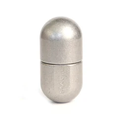 Magnetic Fidget Slider - Metal Push - Pull Sensory Toy for Stress and Anxiety Relief (Silvery)
