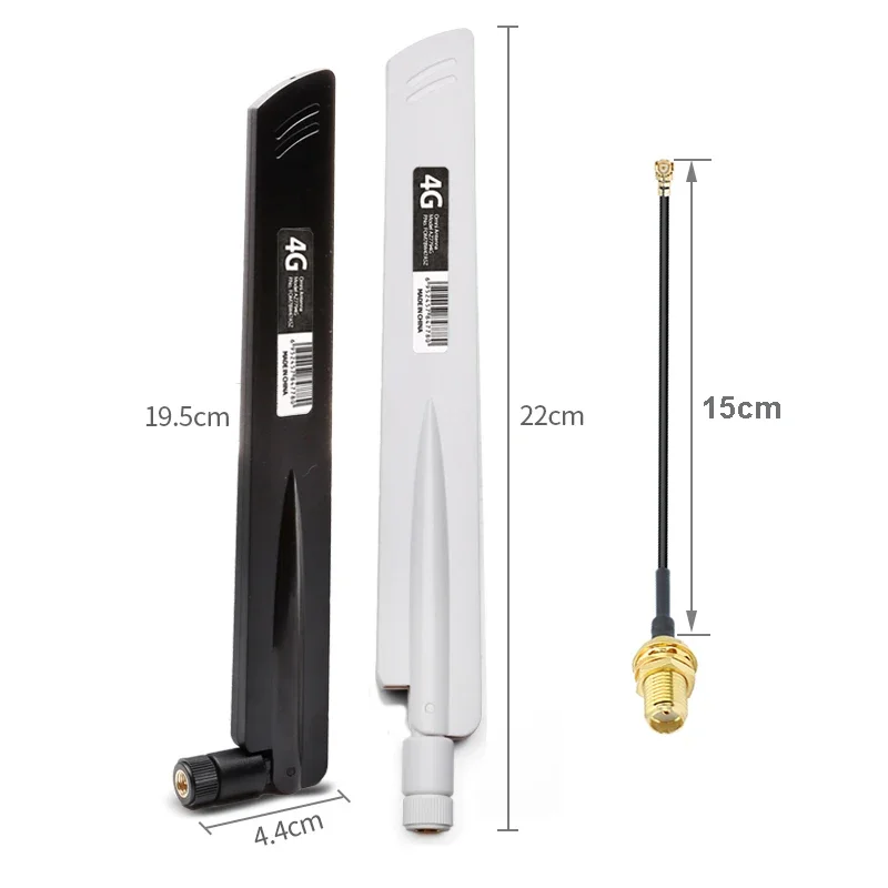 4G Antenna High Gain 38dBi 700-2700MHz 2pcs 15cm adapter cable 3G LTE Wireless Network Card Wifi Router Module 4g antenna,lte antenna,wifi antenna