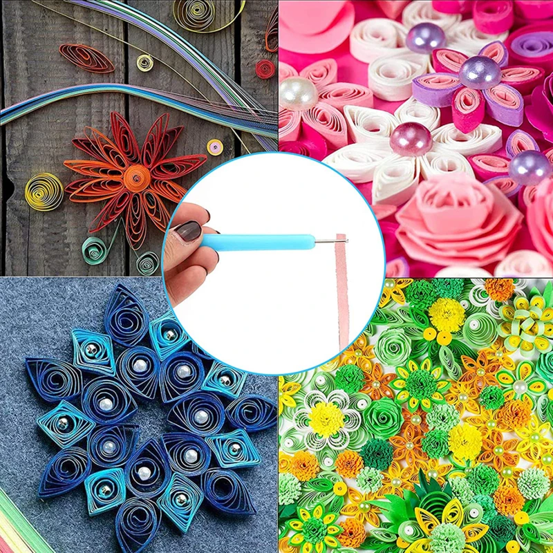 Origami Paper Tool Roll Scrapbook Paper Craft Supplies High Quality Professional Household Commodity Slotted Needle Tool