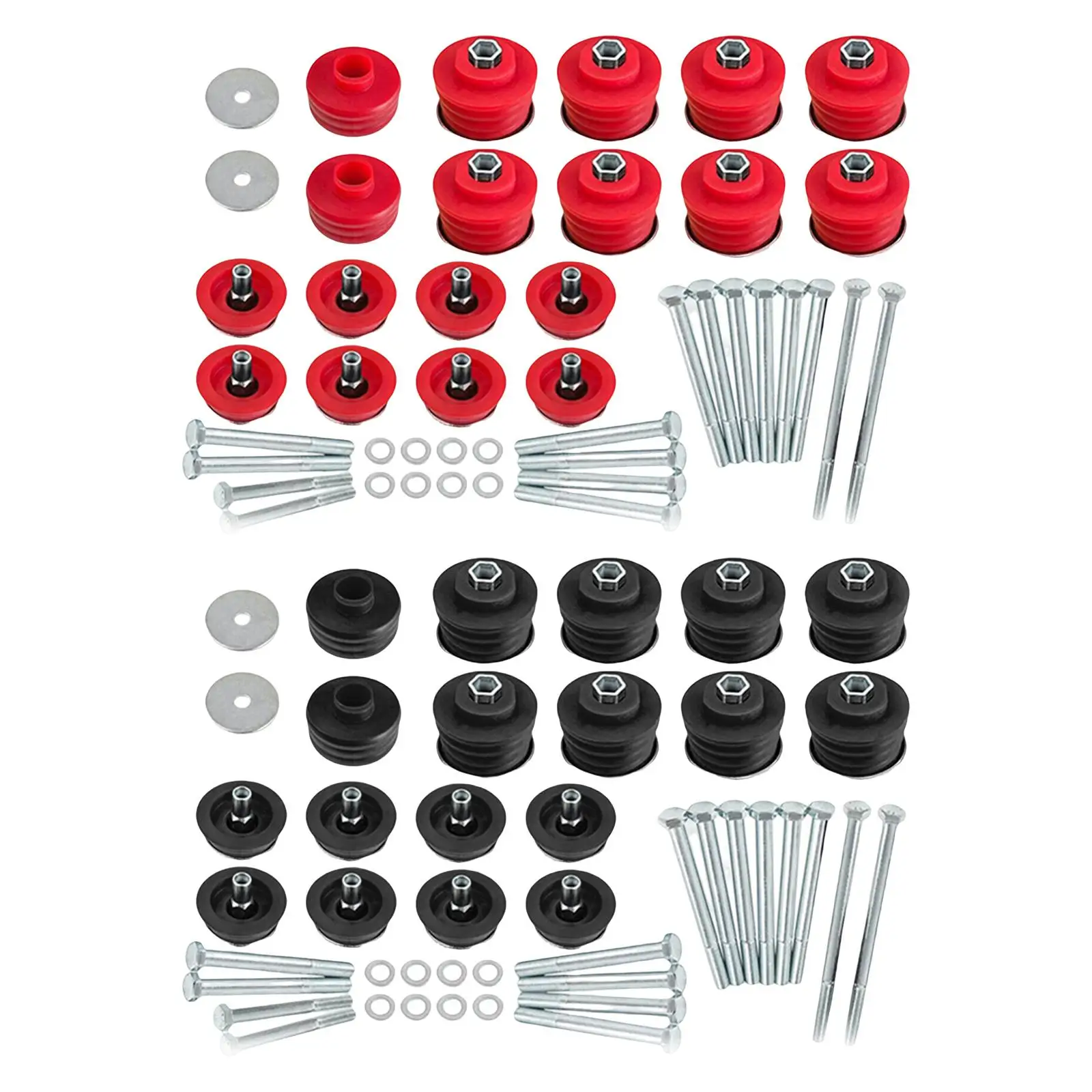 

Body Mount Bushing Kit Kf04060BK High Performance Directly Replace for Ford F250 F350 Super Duty 2WD 4WD 2008-2016