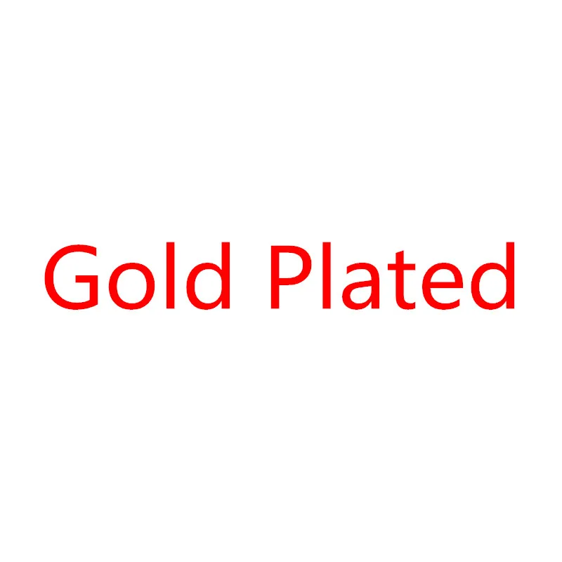 Gold plated