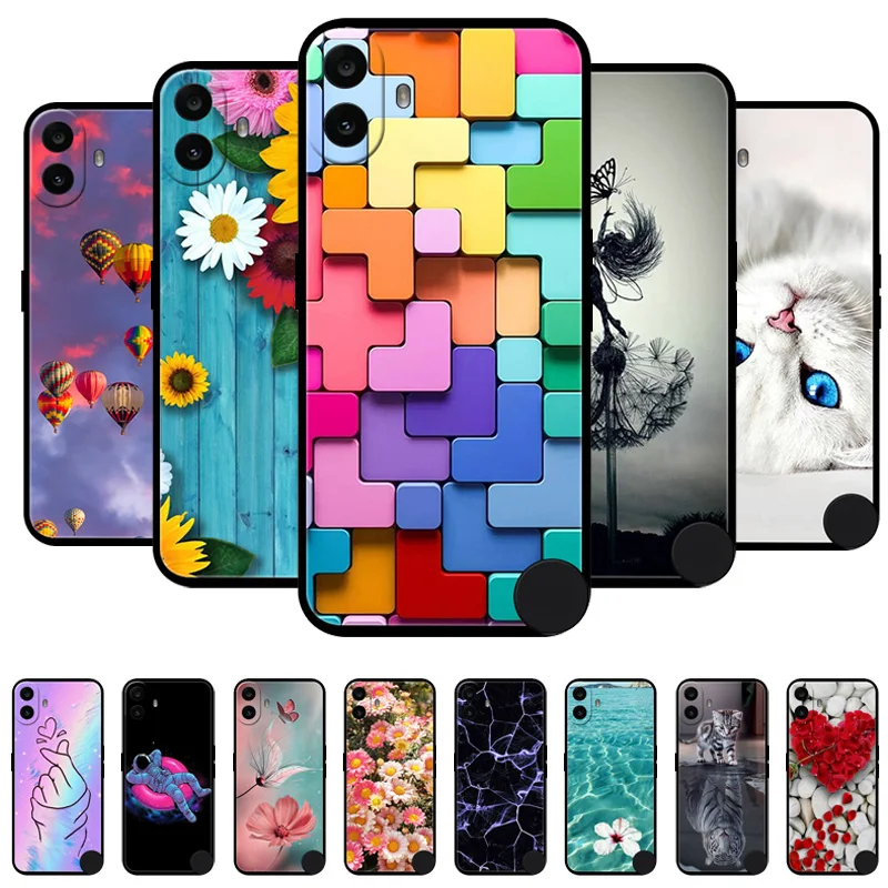 Animal Painted Soft TPU Silicone Protective Phone Case