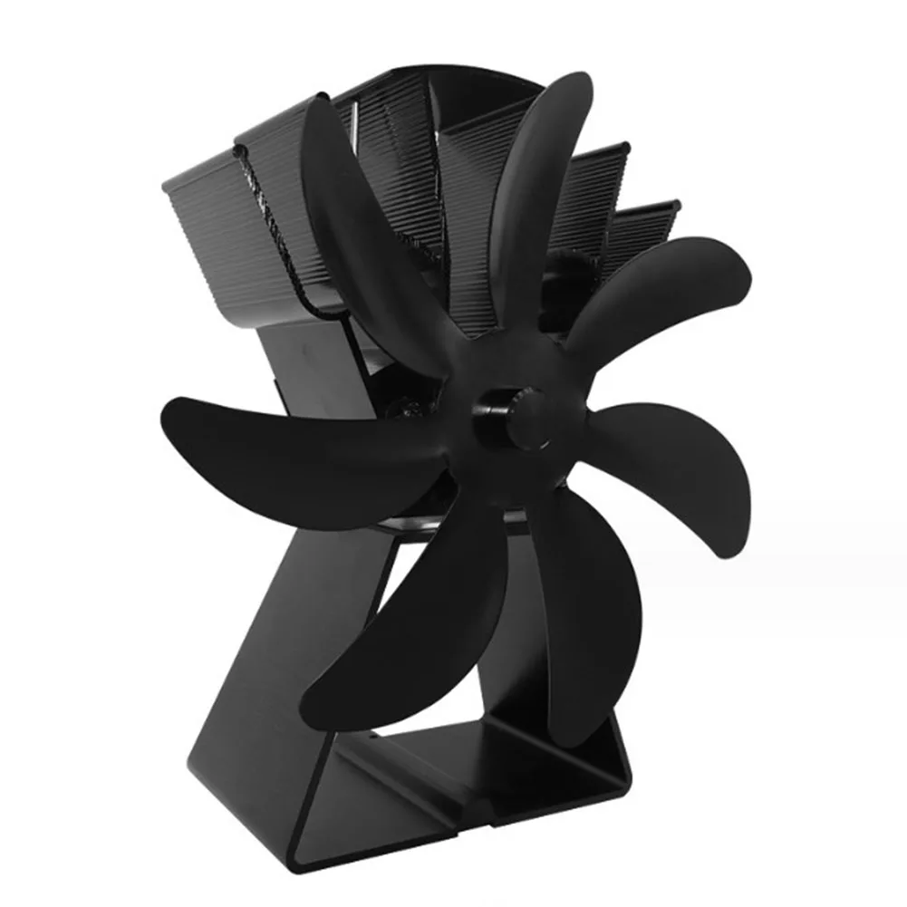 Durable Stove Fan Battery Free 4 Blades Design Heat Distribution Heat  Powered Increase Efficiency Powered By Heat - AliExpress
