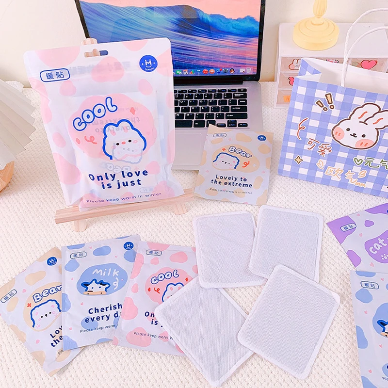 10 PCS Warm Sticker Pads Soft Disposable Body Hand Warmer 10H Long Lasting Winter Keep Warm Accessories