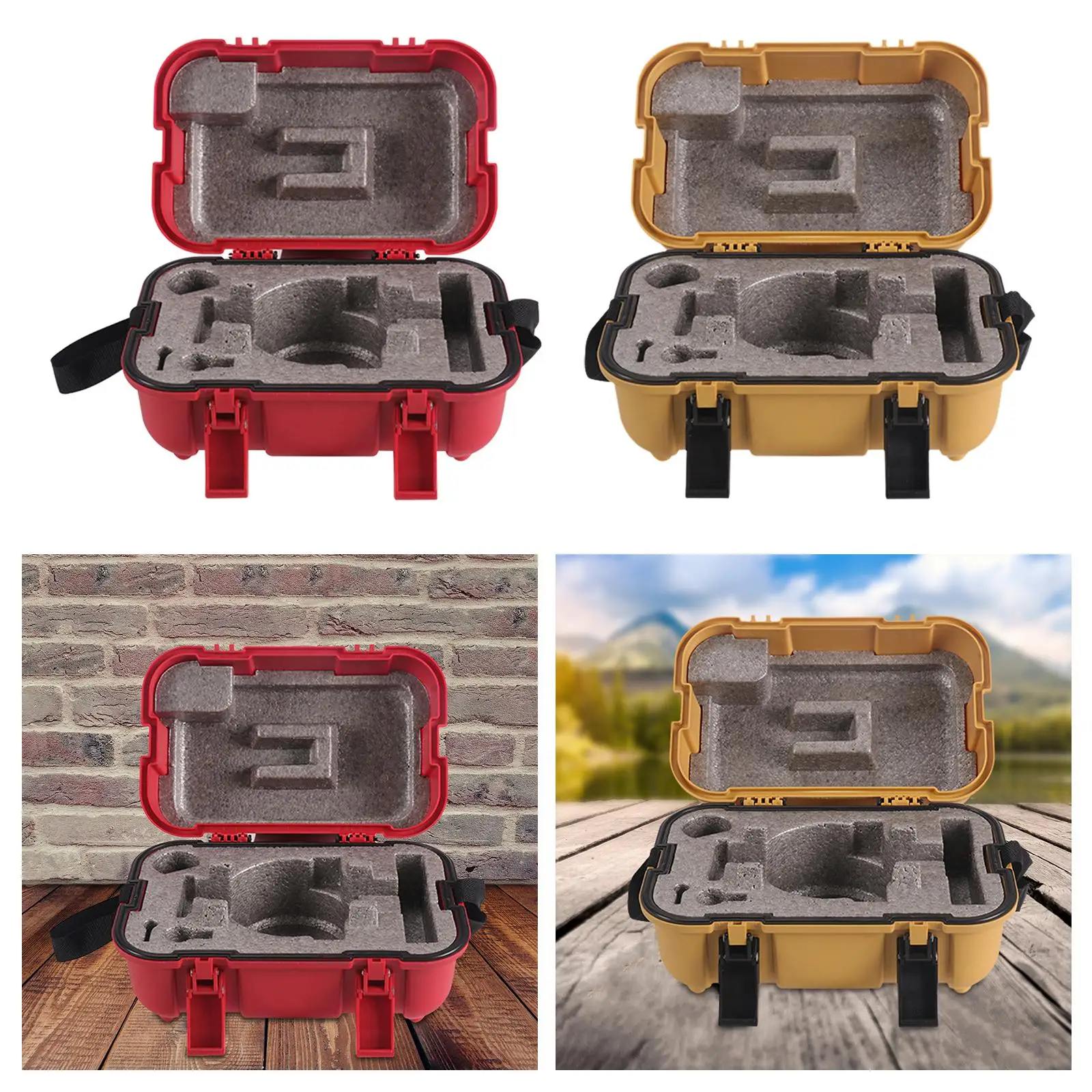 Surveying Instrument Box Sturdy Storage Case for Level Instrument Theodolite 3