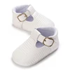0-18M Classic Fashion Boy And Girl Flat Walking Shoes PU Soft Sole Non-slip Shoes For Newborn Babies First Walker Walking Shoes 4