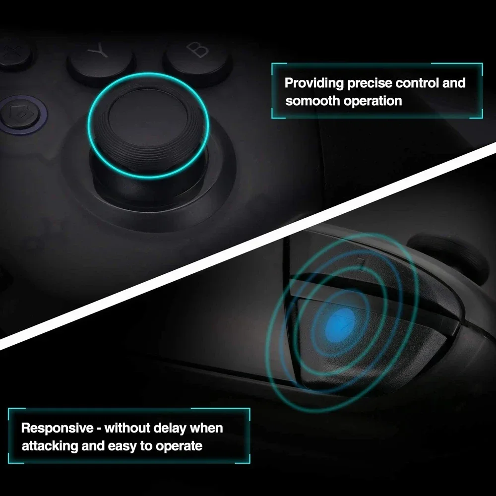 Nintendo Switch Pro Ʈѷ, NFC  Wake  ,  ̽ƽ, 6  ̷ HD ,   е
