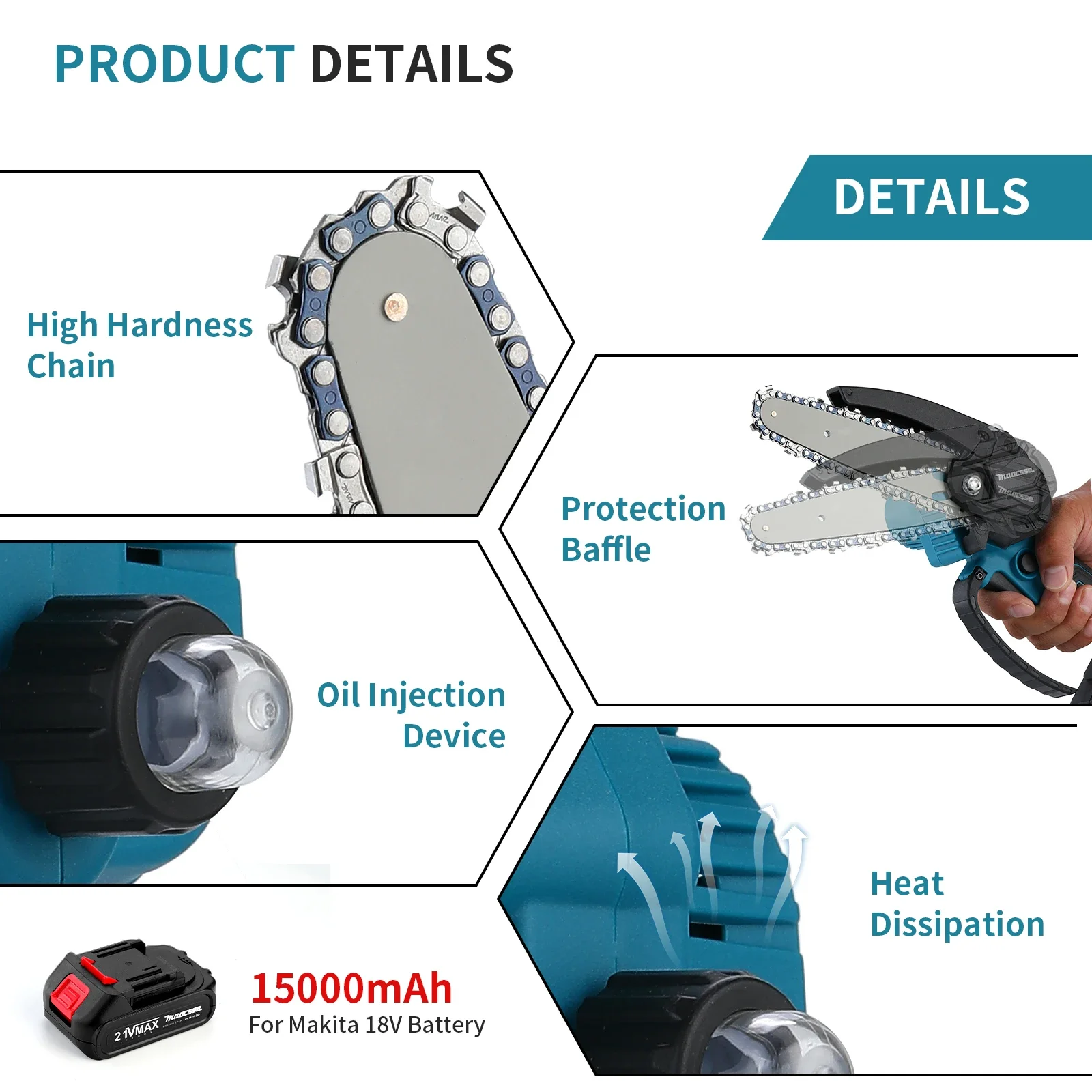   ü,  ü,   , Makita 18V ͸ Ȱ, 3500W, 6 ġ, 40000RPM