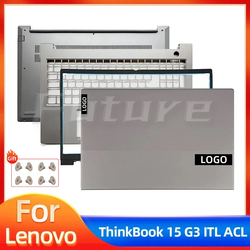 Nuovo Originale Per Lenovo Thinkbook 15 G3 Itl Per Thinkbook 15 G3 Acl Lcd Cover Posteriore/Lunetta/Cerniere/Poggiapolsi/Fondo/Hingecover