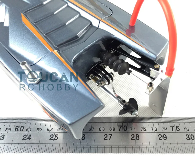M380 Fiber Glass Gray Electric Racing PNP RC Boat Boy Outdoor Gift W/ Motor Servo ESC TH02615-SMT7 3
