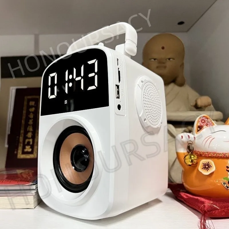 

HiFi Quality Portable Home Theater Subwoofer Bluetooth Speaker High Volume Card Alarm Clock Speaker Karaoke Sound Caixa De Som