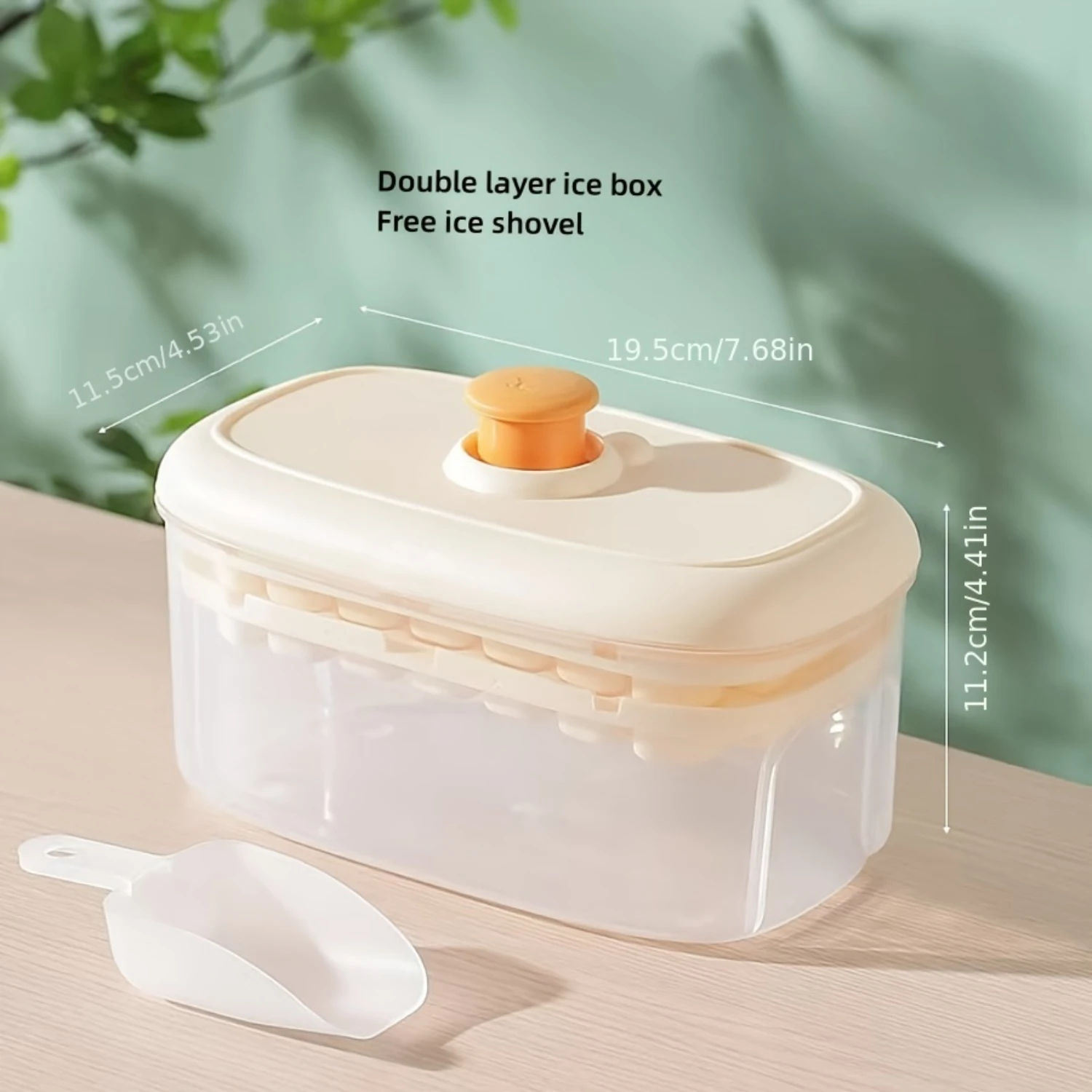 Multi-Compartment 2-In-1 Ice Cube Tray With Lid-28/56 Compartments, Easy Press & Release, Bpa-Free Plastic, Perfect For Free