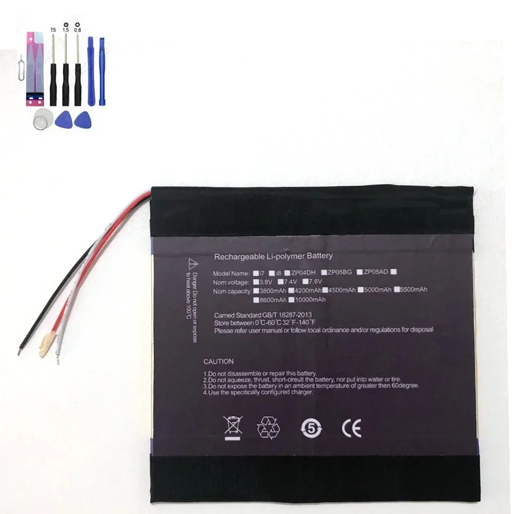

replacement battery for Teclast X98 Plus 3G Tablet PC 3 Lines welding batteries+tools