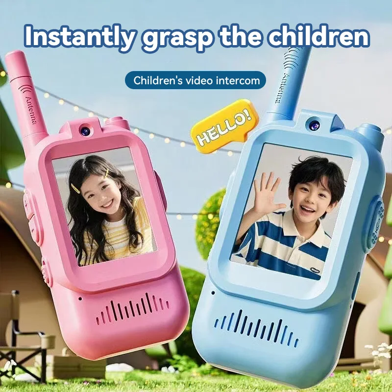 Kids Video Walkie Talkie Toys outdoor Children Parent-child intercom machine Walkie-talkie with HD Camera for Boys & Girls Gifts - 3