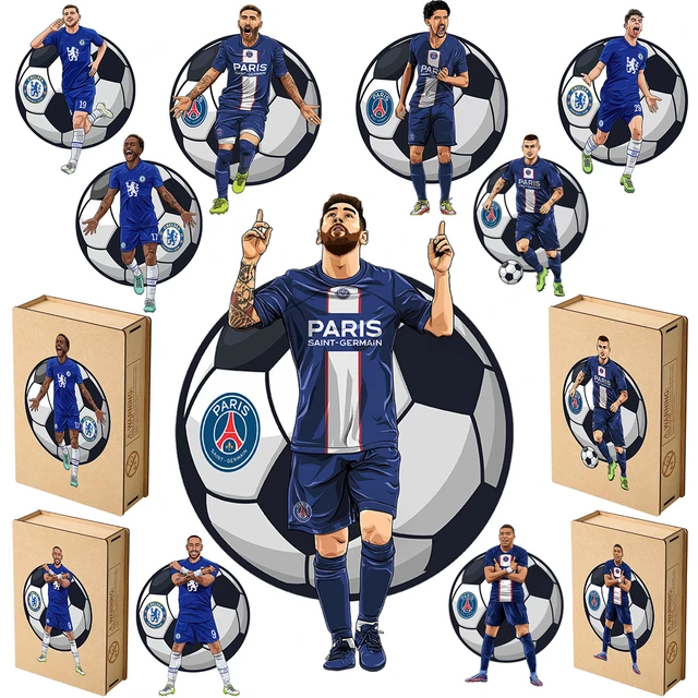 DIY Craft Instruction 3D Puzzle Paris Saint Germain 