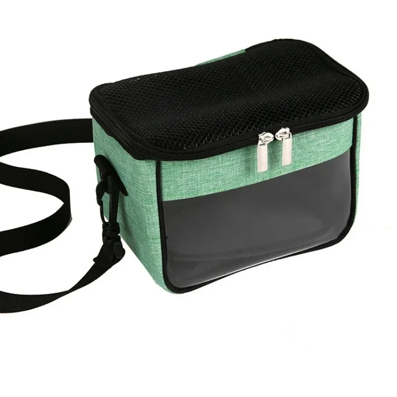 Portable Small Pet Travel Bag Breathable Animal Carrier Bag Rabbit Hamster Hedgehog Ferret Outdoor Inclined Shoulder pet carrier