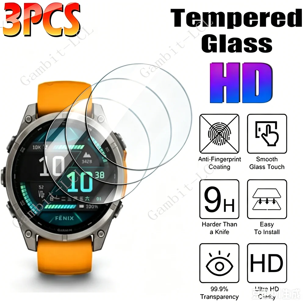 Premium 3-Pack Ultra-Durable HD Tempered Glass Screen Protector
