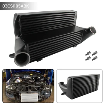 Performance Aluminum 7.5" Bar&Plate Intercooler for BMW 135i 335i 335is 335ixi 335 E82 E88 E90 E91 E92 E932 N54/N55 Twin Turbo 1