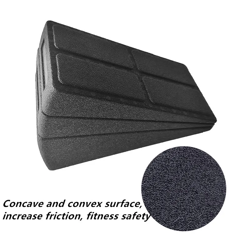 3pcs/Set Yoga Bricks Squat Wedge Blocks Slant Board Adjustable Non-Slip Foot Stretcher for Exercise Gym Fitness Yoga Accessories 3