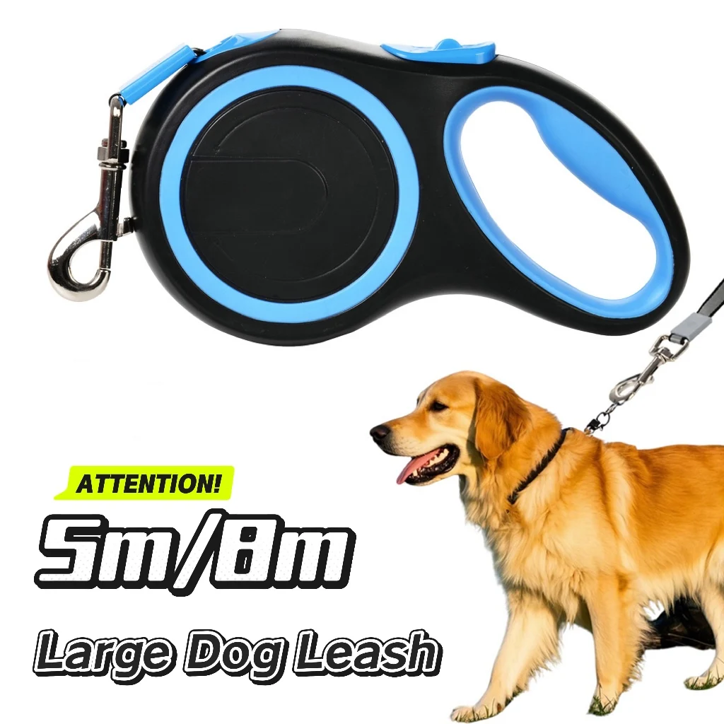 8 Meters Retractable Pet Dog Leash For Small Big Dogs Cats Hiking Running Puppy Traction Belt Labrodor Golden Retriever Product 8 Meters Retractable Pet Dog Leash For Small Big Dogs Cats Hiking Running Puppy Traction Belt Labrodor Golden Retriever Product