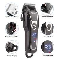 High Quality Professional kemei Electric Hair Clippers For Salon Barber Hair Trimmer KEMEI KM-1990 Rechargeable 2
