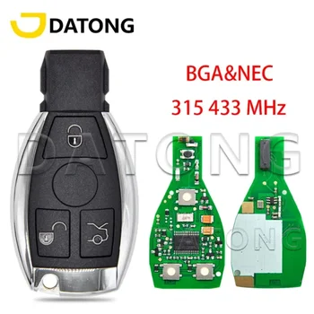 세계 자동차 원격 키 Datong 메르세데스 벤츠 W203 W204 W205 W210 W211 W212 W221 W222 A B C E S 클래스 BGA 및 NEC 315/433Mhz 카드