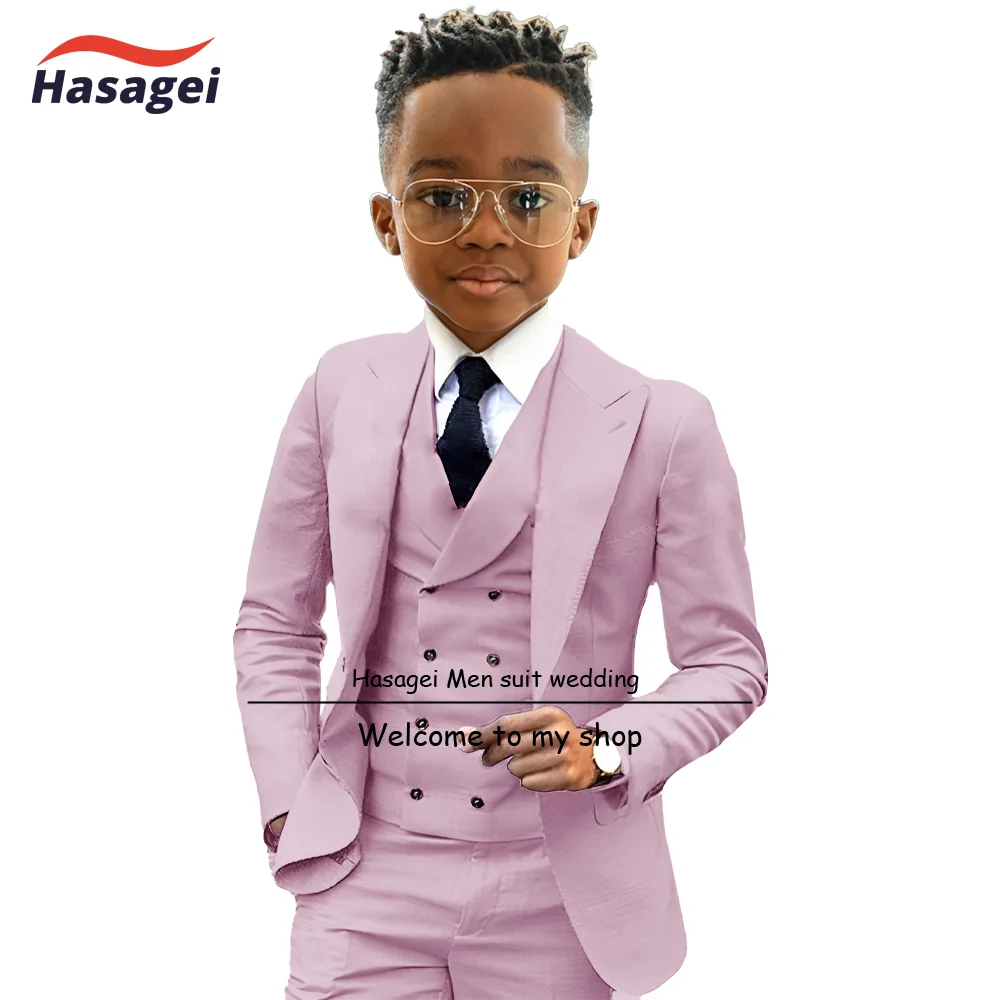 mintgreen Jongens Blazer Pak 3 STKS Kids Pagina Boy Outfit Sets