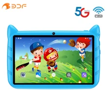 7 Inch Kids Tablets Children's Gifts Learning Education Android Tablet PC Quad Core 2GB RAM 32GB ROM 5G WiFi Bluetooth Cameras