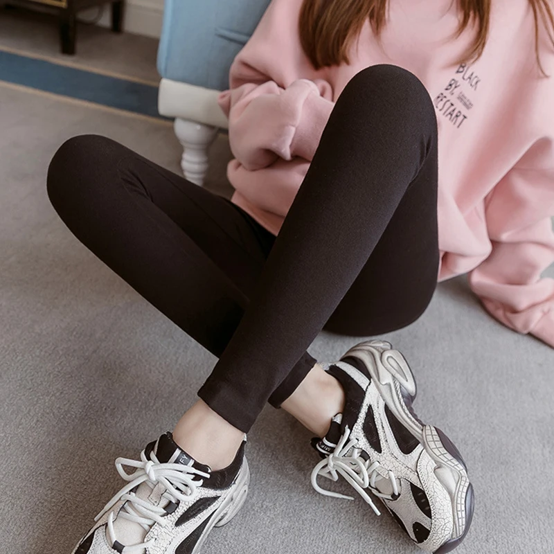 Pregnant Woman Adjustable Big Size Leggings New Maternity Pants Leggings Pregnancy Thin Soft Cotton Pants High Waist Clothes 2