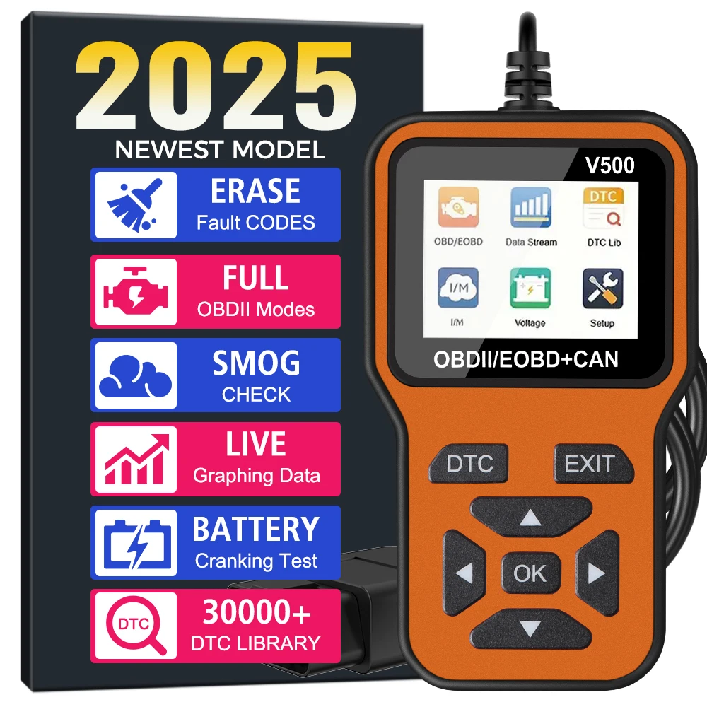 O2 Sensor Data Scanner Table Fault Code Clear Oxygen Sensor Tester Code Reader Car Diagnostic Tools ...
