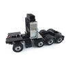 SALE 1/14 LESU 8X8 Metal Axle Gearbox Chassis Equipment Rack for RC Truck Tamiyay 3363 1851 Remote Control Tractor Th16496 6