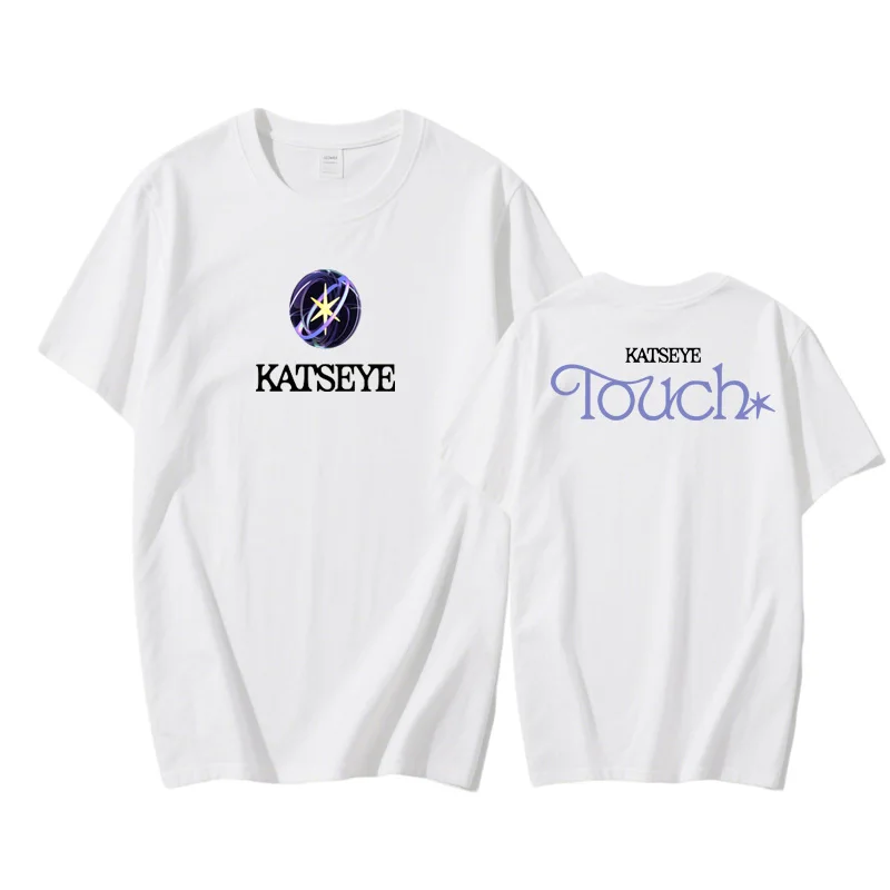 KATSEYE New Style T Shirt Summer Hip Hop Tee-shirt Short Sleeve