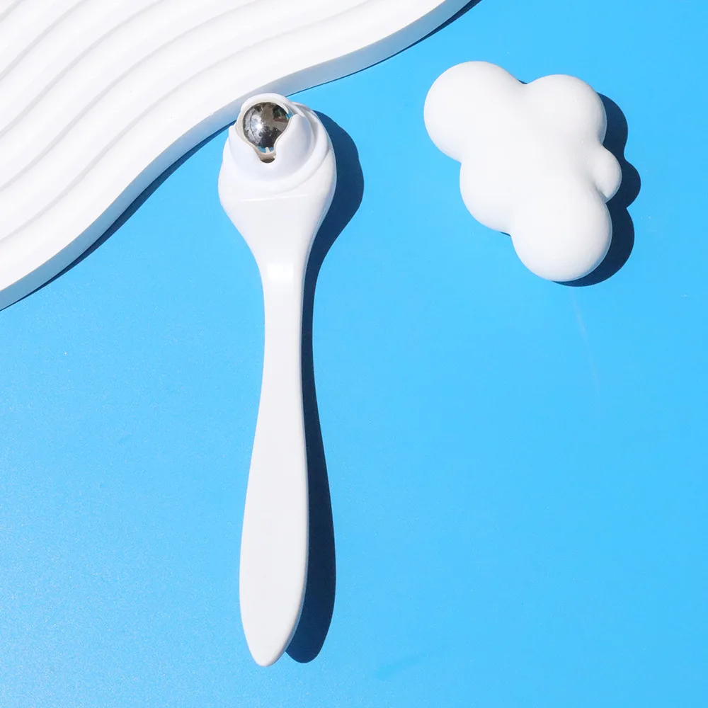 Face Eye Massage Stick Eye Cream Steel Ball Roller Massage Anti Wrinkle Dark Circle Facial Lifting Spatula Beauty Skin Care Tool