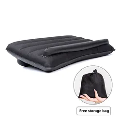 Foldable Portable Inflatable Laptop and Work Desk (Black)