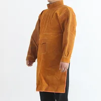 Heavy Duty Leather Welding Apron Flame & Heat Resistant