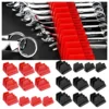 Magnetic Wrench Organizer Rack for Toolbox Wrench Holder Space-Saving Design Holds Up to 24 Wrenches Tool Drawer Storage Shelf 1