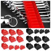 Magnetic Wrench Organizer Rack for Toolbox Wrench Holder Space-Saving Design Holds Up to 24 Wrenches Tool Drawer Storage Shelf 1