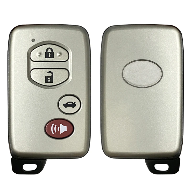 Toyota Aurion Smart Key 2010 Fob 4 Buttons 4D-67 Chip 433MHz B77EA 89904-33430 89904-33431 2