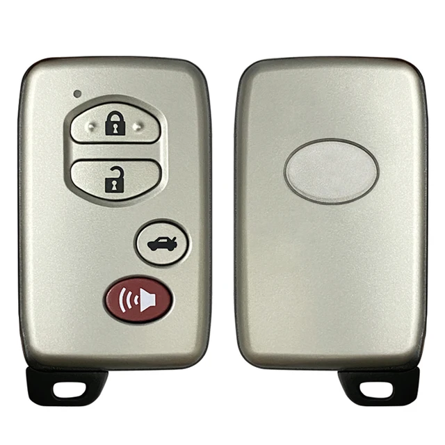 Toyota Aurion Smart Key 2010 Fob 4 Buttons 4D-67 Chip 433MHz B77EA 89904-33430 89904-33431 2