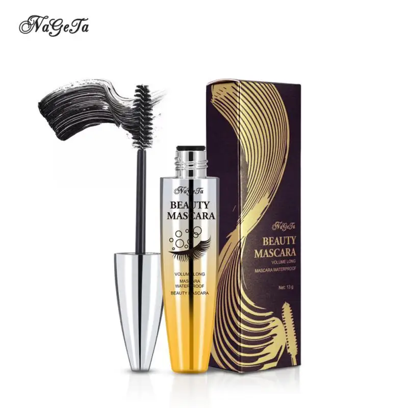 

Изогнутая Насадка-тушь для макияжа глаз, объем 3,5, 2,5, 12,5 см, крем для туши для ресниц, питательный водостойкий черный, стойкий вес 33 г