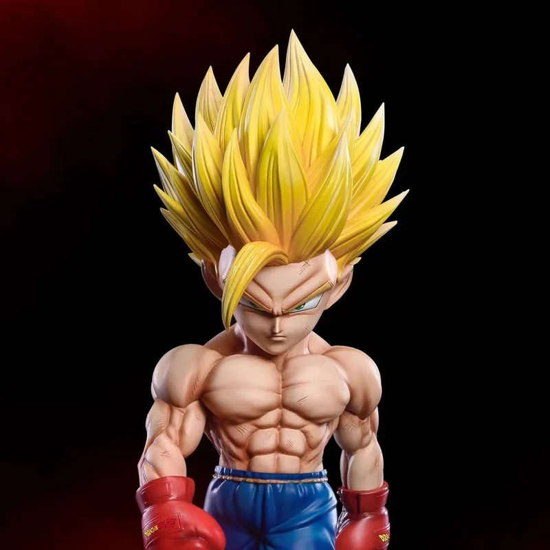 FigureCrazy Anime Figura Dragon Ball Z Gohan Futuro Herói Rubro. Figura de  ação pvc dbz goku gohan super saiyan despertar soldados