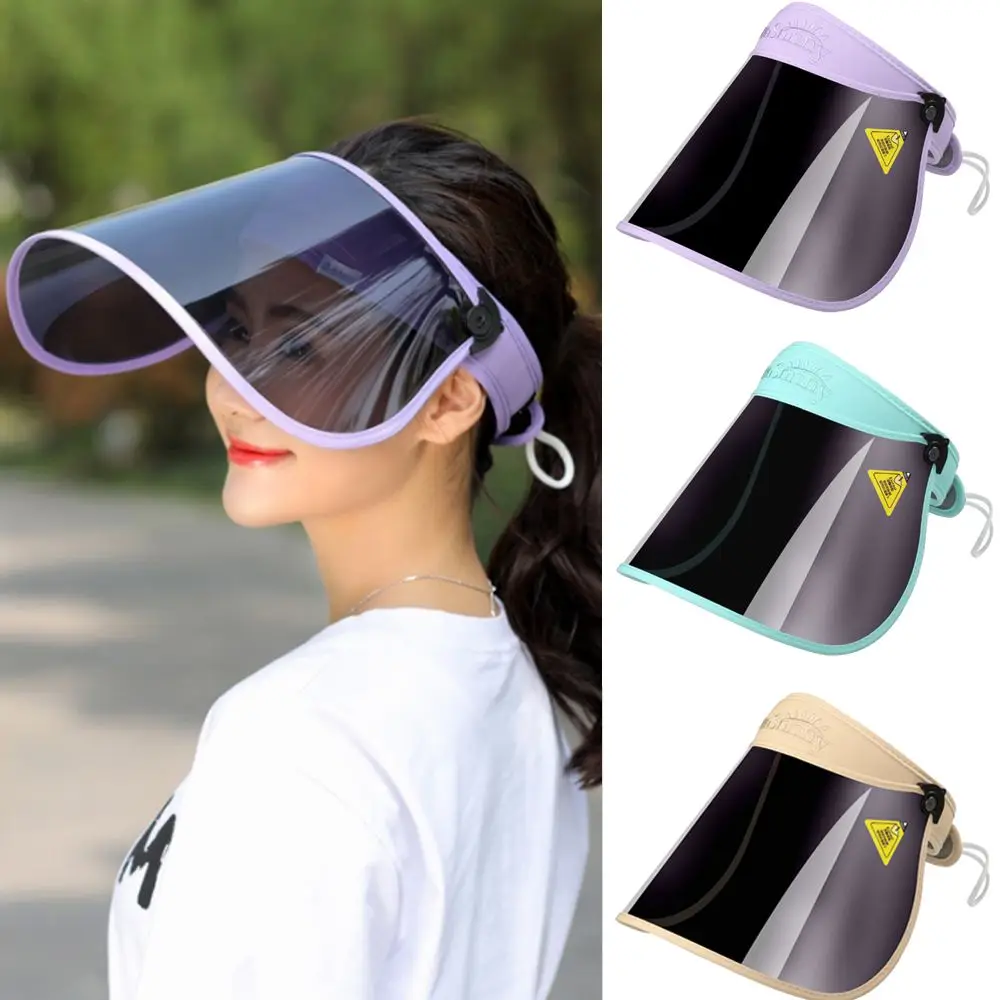 Summer Sunshade Cap Foldable Anti-UV Visor Portable Outdoors Sport Sun Hat Solar Protection Face Cover Shield for Men Women Summer Sunshade Cap Foldable Anti-UV Visor Portable Outdoors Sport Sun Hat Solar Protection Face Cover Shield for Men Women